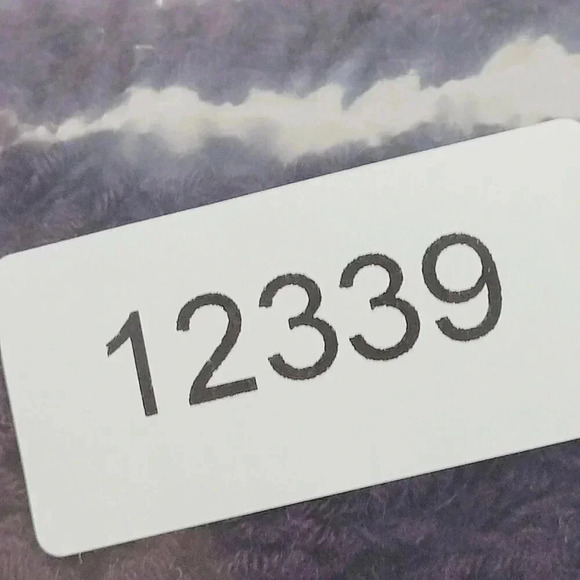 Anne Klein A Line Purple Cable Knit Sweater Acrylic Wool Blend L  11PT - Picture 8 of 8